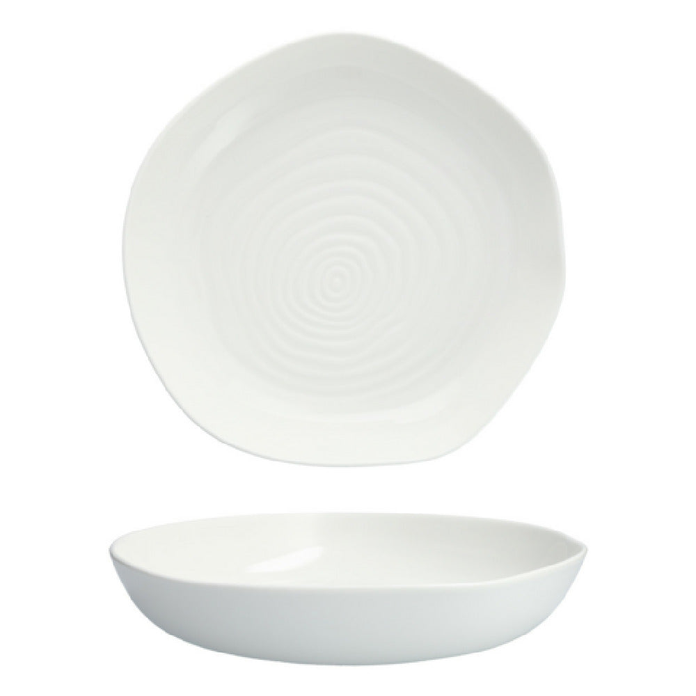 Fortessa 4700.F0000.08 Contexture Shallow Organic Nami Bowl 32 X 31 X 6cm