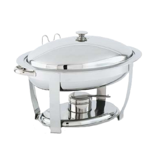 Vollrath 46501 Orion® Oval Chafer 4 Quart (3.8 L) High Mirror Finish