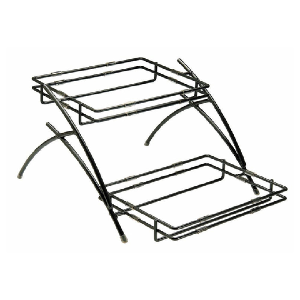 Hubert 46272 - ARCtistic Buffet Stand/Riser, 2-tier, For 1/2-size Pan Housing