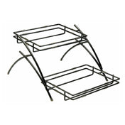 Hubert 46272 - ARCtistic Buffet Stand/Riser, 2-tier, For 1/2-size Pan Housing