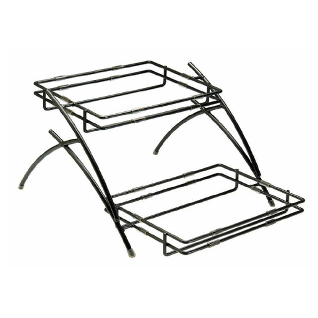 Hubert 46272 - ARCtistic Buffet Stand/Riser, 2-tier, For 1/2-size Pan Housing
