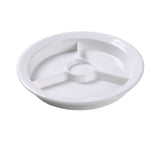 Yanco NC-511I Nu-Classic Compartment Plate 9" Dia. 3-compartments