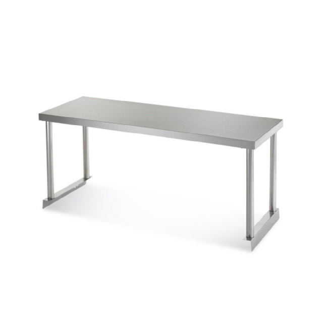 Arctic Air 64903K-S Single Overshelf 60”W X 18”D X 20”H Reinforced Full Length Hat Channels On Bottom Of Shelf