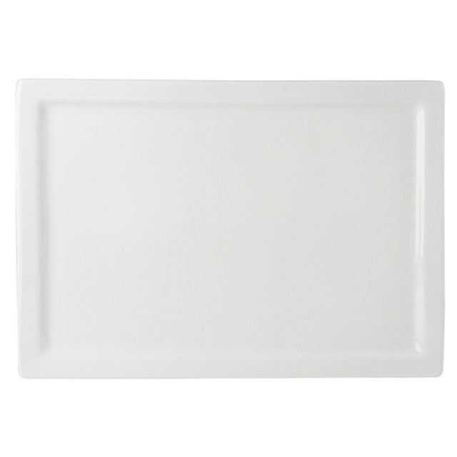Tuxton ABU-554 Plate 15-1/2" X 11" Rectangular