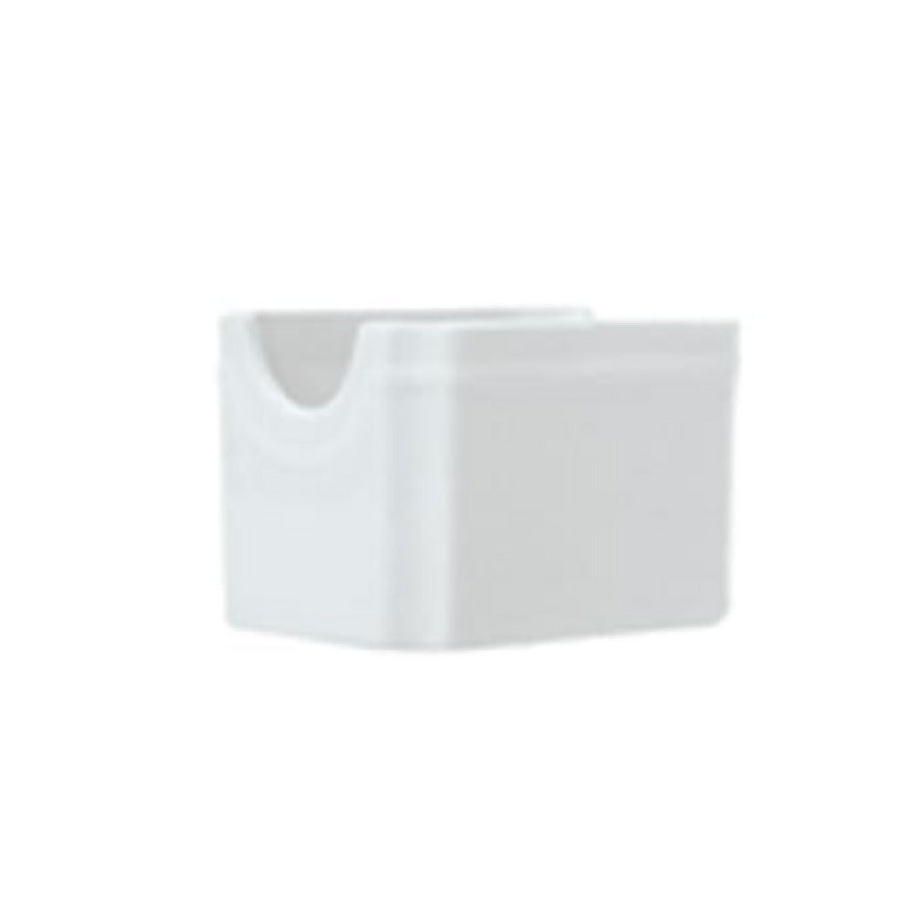 Libbey 911194014 (Formerly Syracuse China) Sugar Packet Holder Polished Foot Fully Vitrified