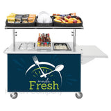 Hubert 67398 - Magnetic Sign, "made Fresh", 49"L X 26"H