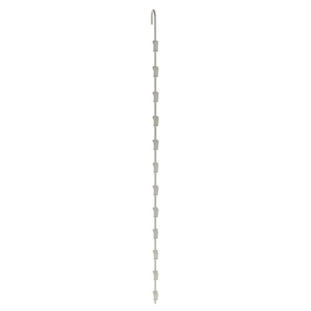 Hubert 68290 - Clip Strip Rod, 12-clip, 31"