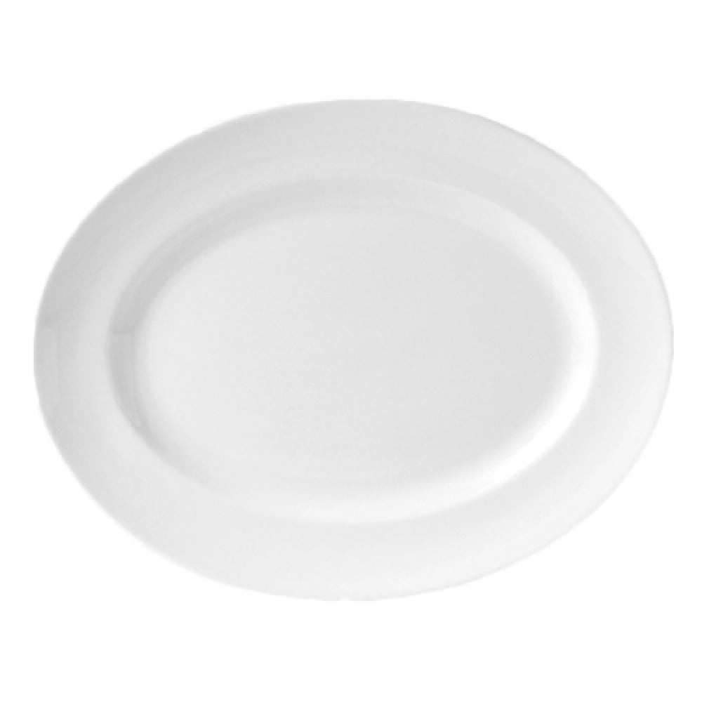 Steelite 9001C394 Oval Plate 8.0" X 6.25" Oval