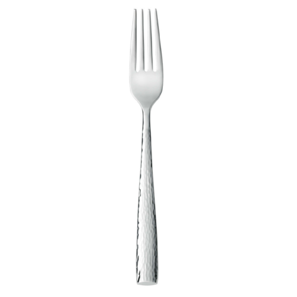 Libbey 931 027 (Formerly World Tableware) Dinner Fork 8-1/8" Hammered Finish Handle