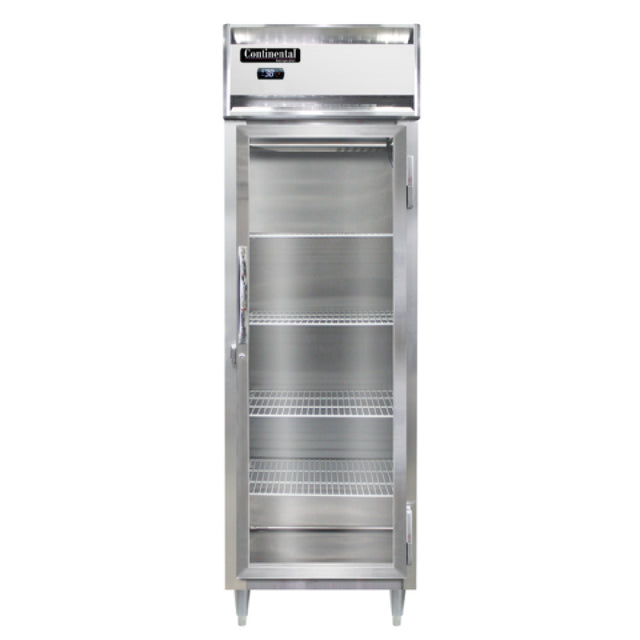 Continental Refrigerator DL1W-SA-PT-GD-SD Designer Line Heated Cabinet 21 Cubic Ft. Capacity