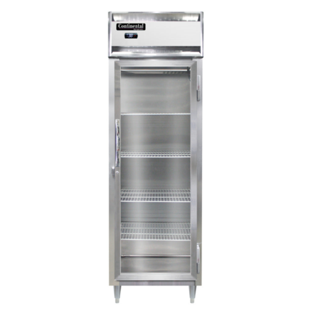 Continental Refrigerator DL1W-SS-PT-GD-SD Designer Line Heated Cabinet 21 Cubic Ft. Capacity