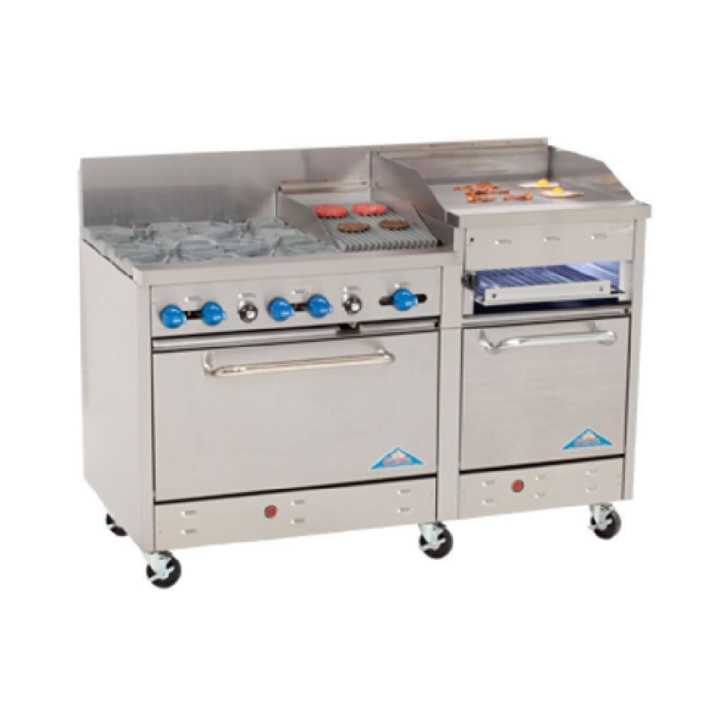 Comstock-Castle F3226-1.5RB-30B Range Gas 60" Wide