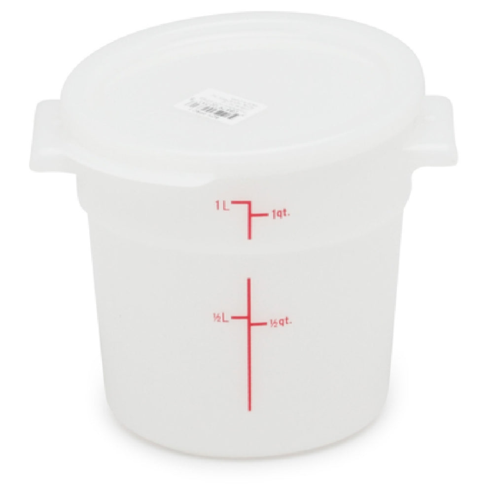 Royal ROY PPRS 1 - Storage Container, 1 Qt., Round