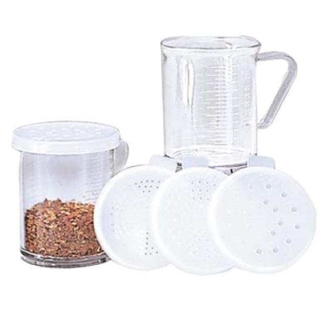 Admiral Craft LEX-DR10 Dredge 10 Oz. With 3 Snap-on Lids (fine Medium And Coarse)