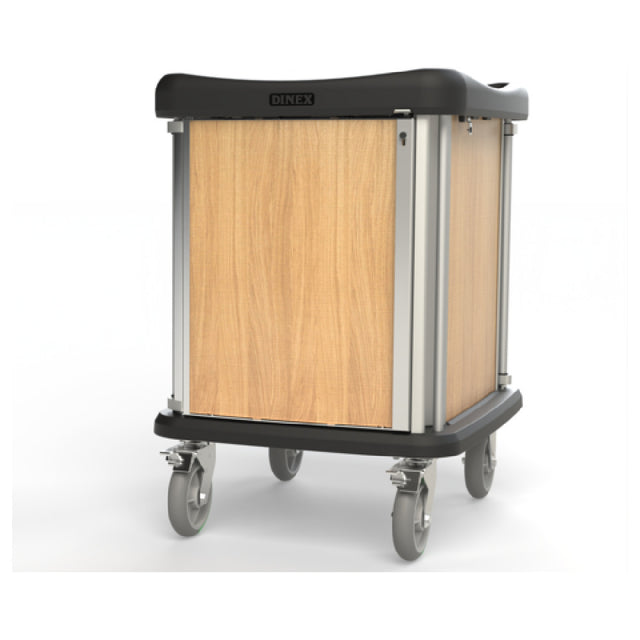 Dinex DXPPH10OK PHANTOM® Meal Delivery Cart 10 Tray Self-latching Door