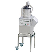 Robot Coupe CL55E NODISC Commercial Food Processor Includes: Vegetable Prep Attachment With Pusher Feedhead & Auto Restart