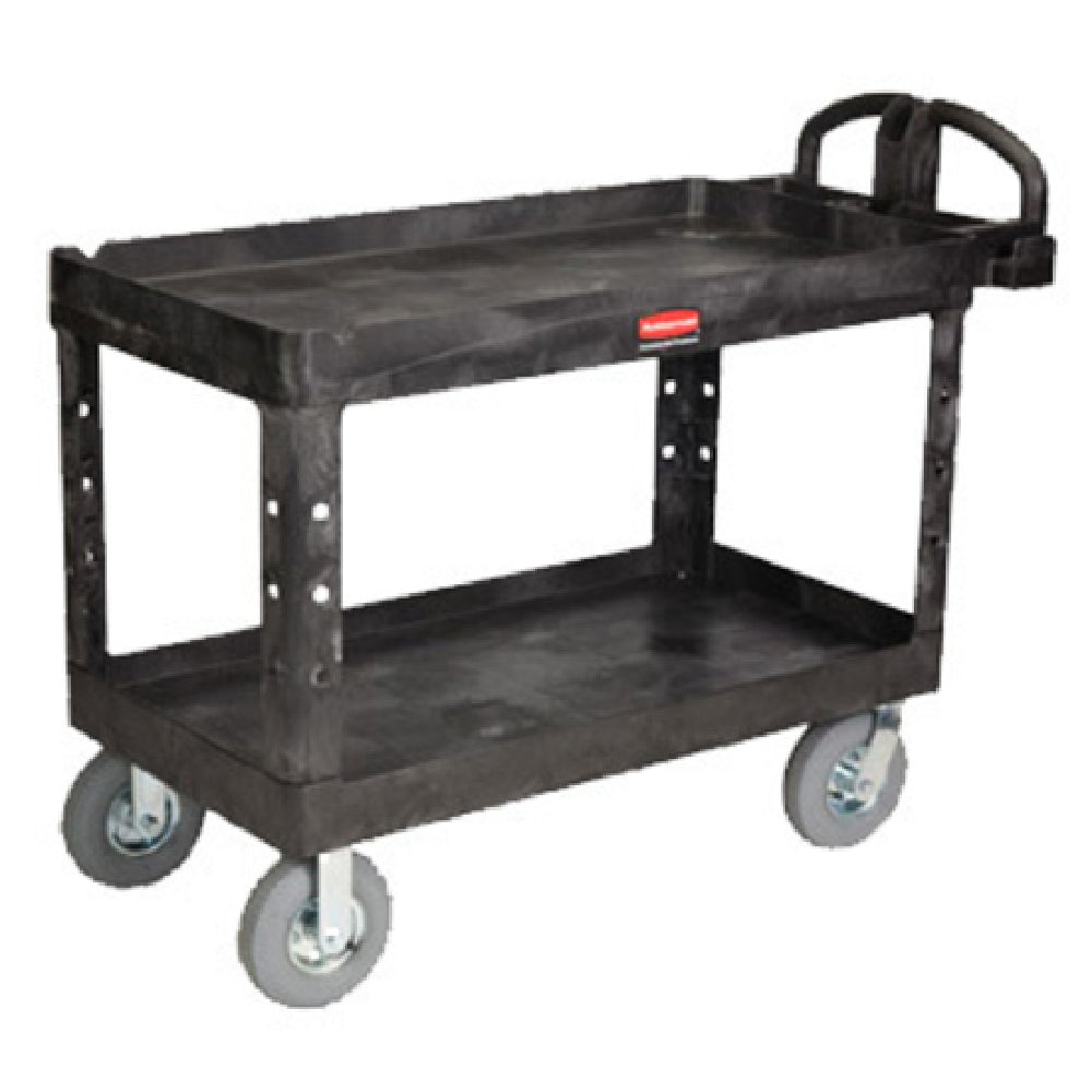 Rubbermaid FG454610BLA Heavy Duty Utility Cart 55"L X 26"W X 33-1/4"H 750 Lb. Total Capacity