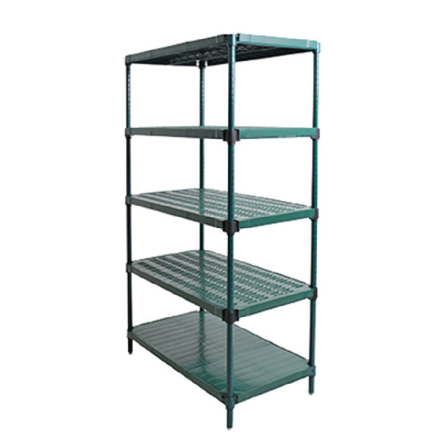 Eagle QPSU2448VG-G5-74 QuadPLUS® Starter Unit 5-tier 48"W X 24"D X 74"H