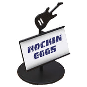 GET Enterprises SGN-25 Card Holder 3-1/2" X 2" X 4-1/2"H Guitar-shaped