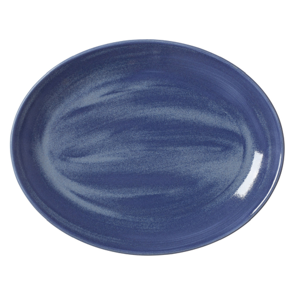 Steelite 17770145 Oval Coupe Platter 13.5" X 10.625" X 1.0" Revolution