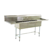 Eagle BPS-1854-3-18-FC (IMPORTED) BlendPort® BPFC Series Sink 18" X 18" Three Compartment