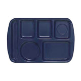 GET Enterprises TL-151-NB School & Cafeteria Tray 14-5/8" X 9-3/4" 6 Compartments