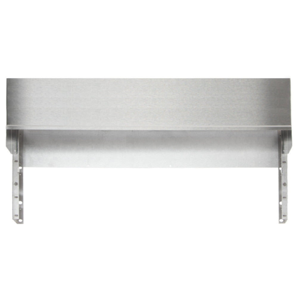 Vulcan STUB10-XL36 - 10" Stub Back, For 36" Ranges, Stainless Steel