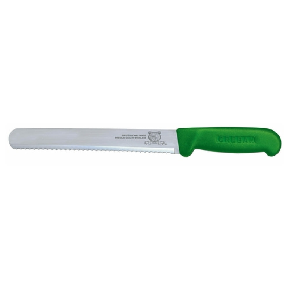 Omcan 12700 (12700) Slicing Knife 12" Straight Blade Wave Edge