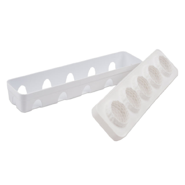 JB Prince MA108 Mora And Lampone Mold 2-pieces Makes (5) 2-1/2" Raspberry/blackberry Shapes