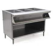 Eagle SHT2CB-240 Spec-Master® Sealed Well Hot Food Table Electric 22 Gauge Stainless Steel Sliding Doors With Recessed Handle