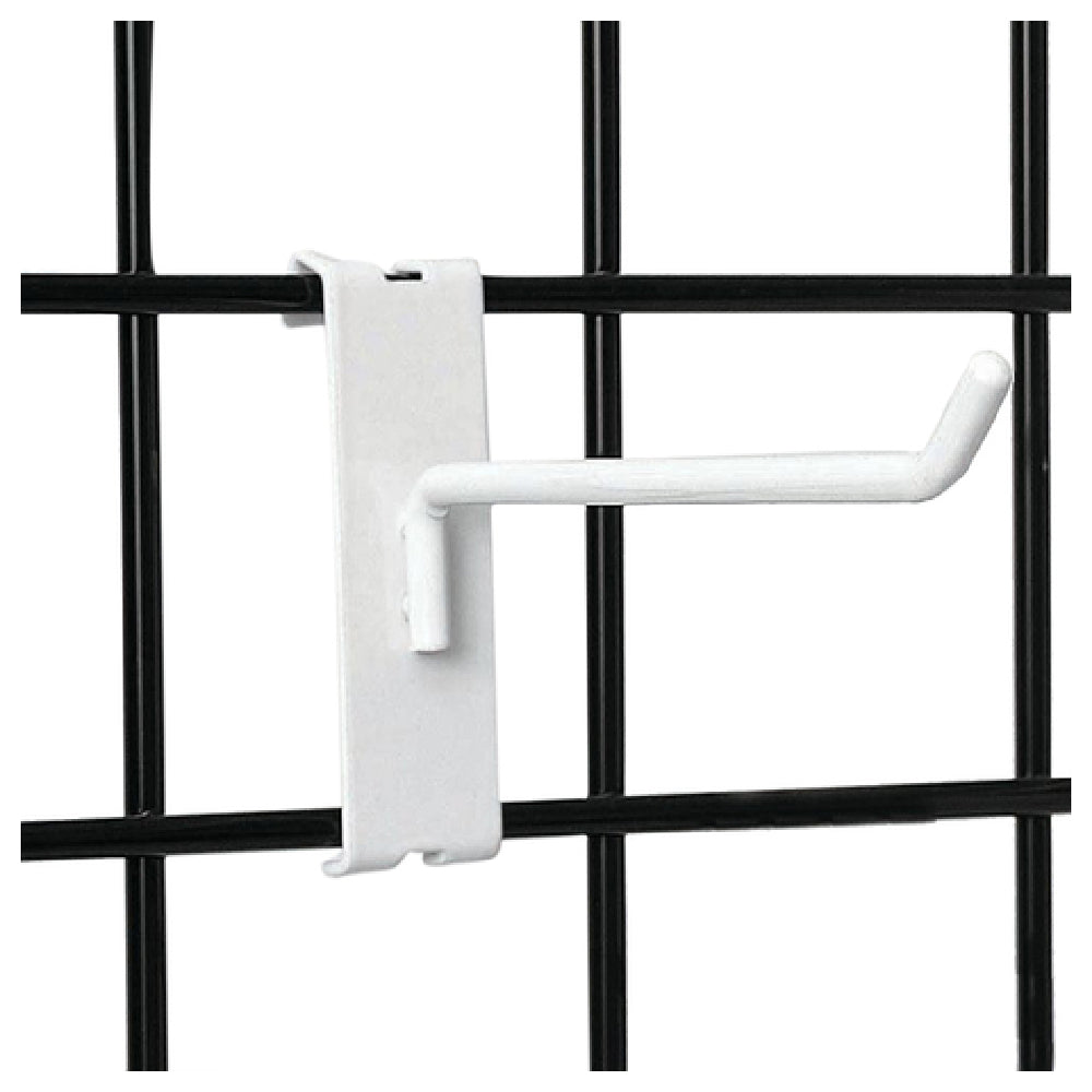 Hubert 88852 - Gridwall Hook, 4"L X 1-1/4"W, Steel