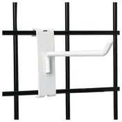 Hubert 88852 - Gridwall Hook, 4"L X 1-1/4"W, Steel