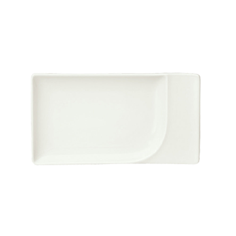 Libbey 9132111 (Formerly Syracuse China) Platter 7-3/4" Rectangular