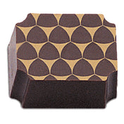 JB Prince K855 Chocolate Mold 15 Forms 1-3/8"L X 1-3/16"W X 11/16"H (35mm X 30mm X 17mm)