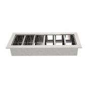 Montague Company PC-26-R Legend™ Drop-In Cold Well Remote Refrigeration Accommodates (3) 1/3 Pans (not Included)