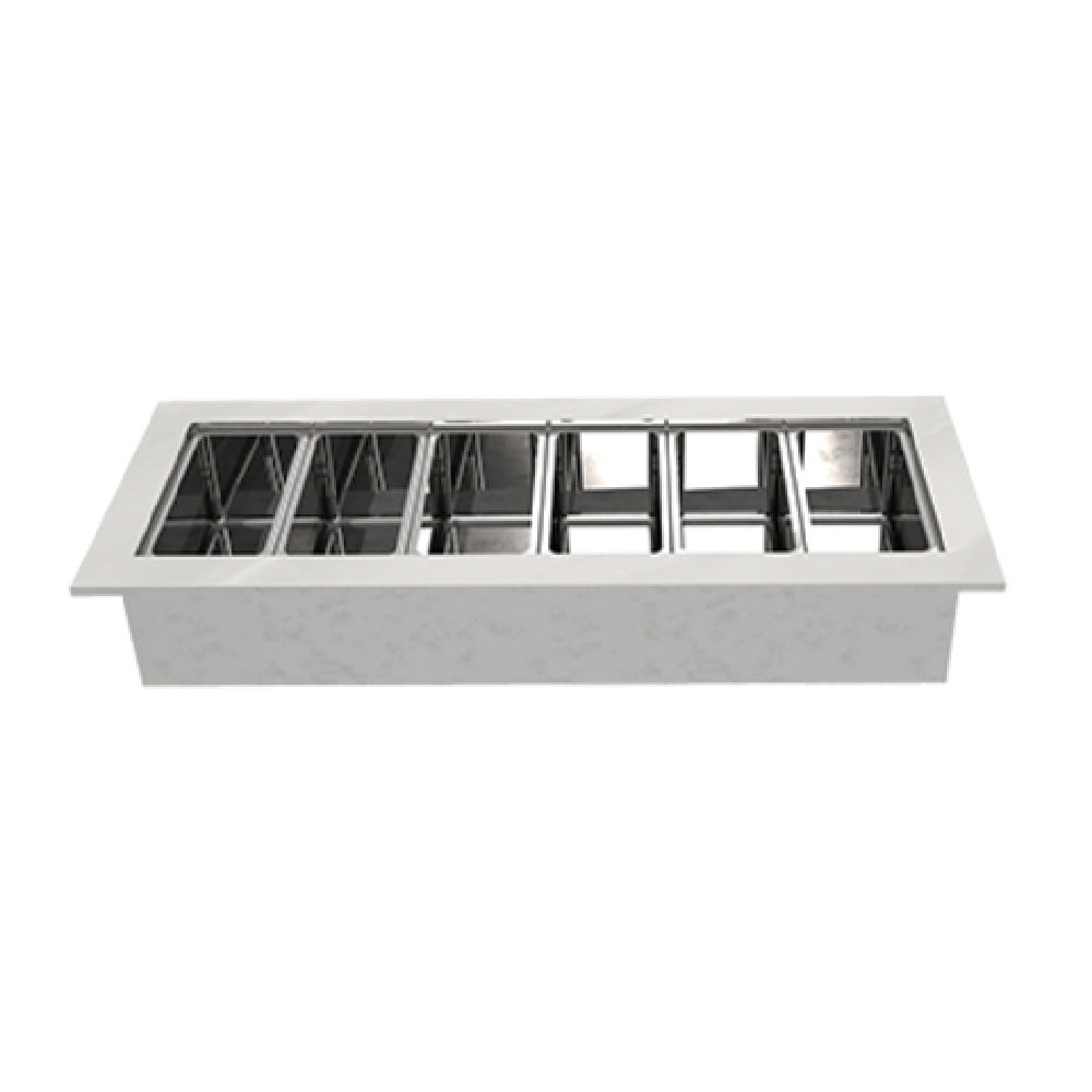 Montague Company PC-46-SC Legend™ Drop-In Cold Well Self-contained Refrigeration Accommodates (6) 1/3 Pans (not Included)