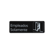 CAC China SCS3-EE01 Compliance Sign Spanish 9" X 3"H