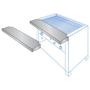 EmberGlo 31/41-WORKSHELF-PLAIN-4822-00 (4822-00) Work Shelf 36" Plain Work Surface