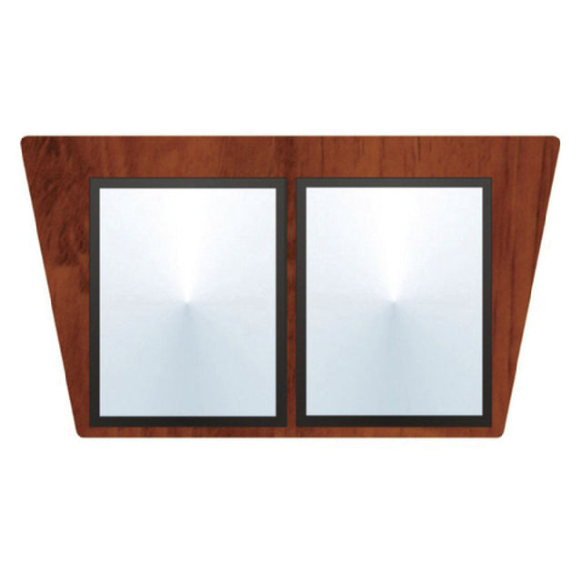 Hubert 59950 - Menu Board, 2-pocket, Wall-mount