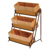Hubert 95095 - Condiment Organizer, 3-tier, 13" X 9-1/2" X 17-1/2"H