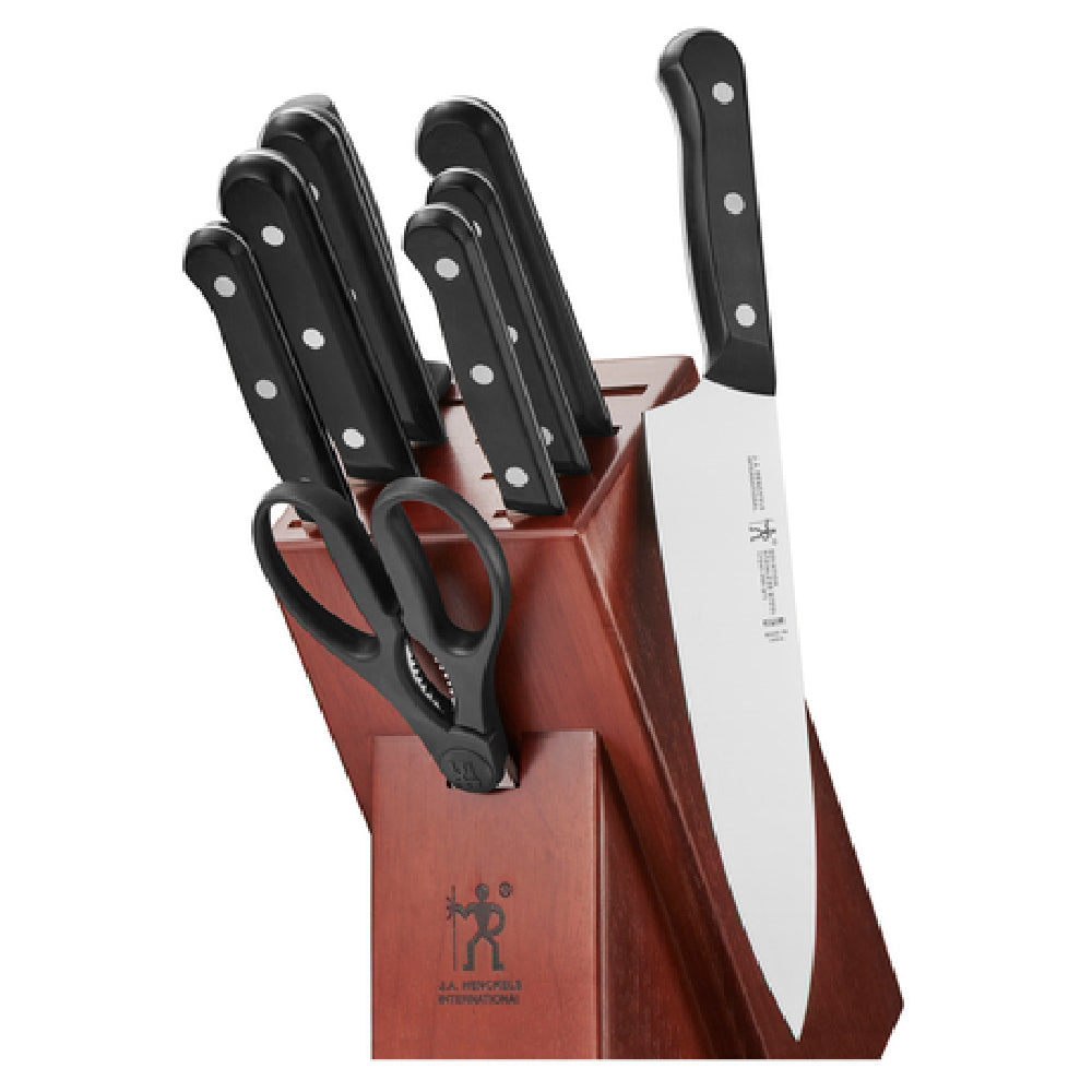 Zwilling 17553-010 Solution Knife Block Set 10-piece Includes: (1) 4" Paring Knife