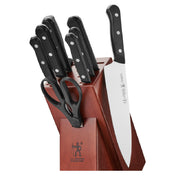 Zwilling 17553-010 Solution Knife Block Set 10-piece Includes: (1) 4" Paring Knife