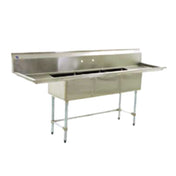 Eagle BPS-1836-2-18L-FE (IMPORTED) BlendPort® BPFE Series Economy Sink 18" X 18" 2-compartments