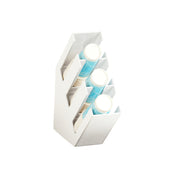Cal Mil 2048-3-15 Classic Cup And Lid Organizers 4.375"W X 16.25"D X 16.25"H Holds Up To 4" In Dia Cups And Lids