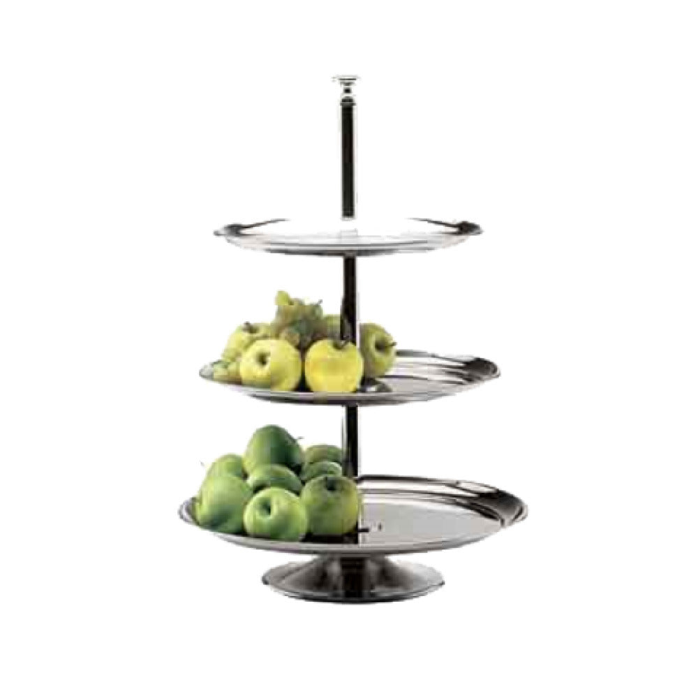 BauscherHepp 15.2243.4230 Etagere 16-15/16" Dia. (430mm) X 24-1/2"H (622mm) 3-tier