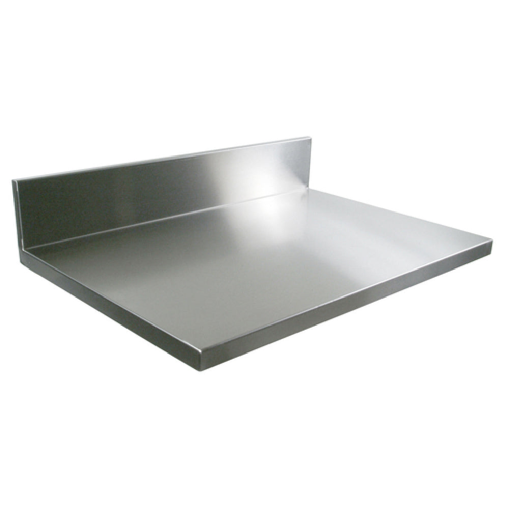 John Boos KCT-BS1825 Countertop 18"W X 25"D X 1-1/2" Thick With 6" Boxed Backsplash