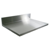 John Boos KCT-BS1825 Countertop 18"W X 25"D X 1-1/2" Thick With 6" Boxed Backsplash