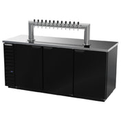 Beverage Air DD78HC-1-B-12T Draft Beer Cooler 79"W 28-3/16"D