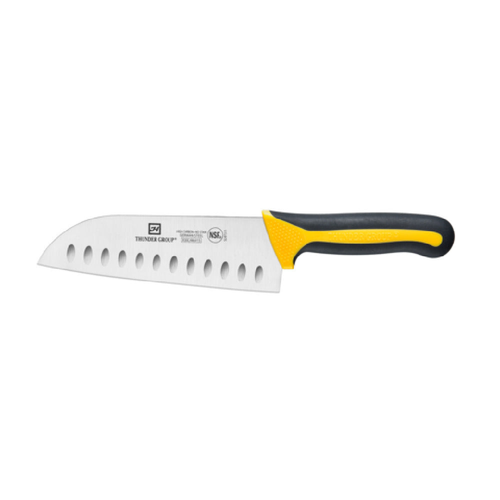 Thunder Group SLKF511 Santoku Knife 7" Blade Hollow Ground