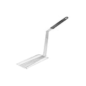 CAC China SPFB-PR1105 Fry Basket Press 11"W X 5"D With PVC Handle